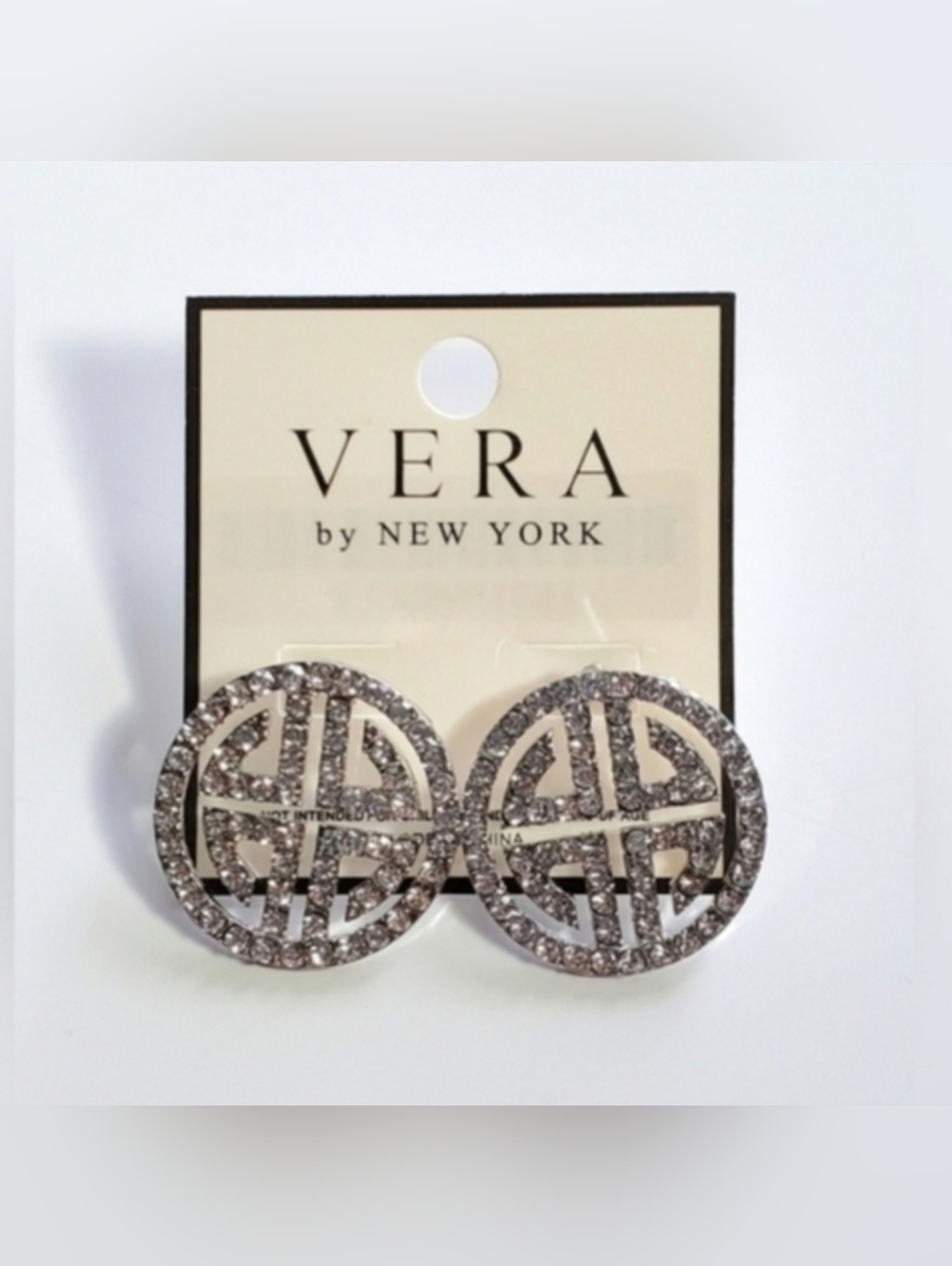 Greek Key Stud Earrings - Vintage Design